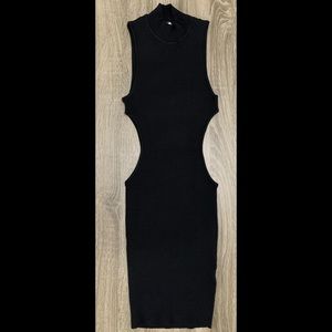 NWOT Black TurtleNeck Dress